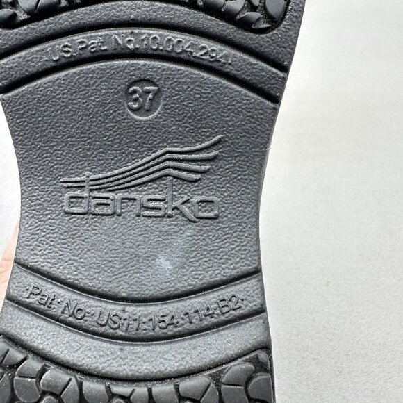 Womens 6.5-7 / EU 37 Dansko XP 2.0 Clog Tropical Garden Patent Leather Nursing - Picture 8 of 8